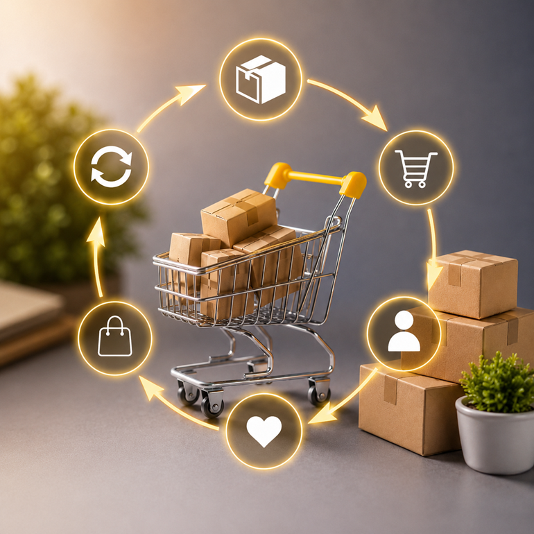 Imagem do Post: Compra recorrente no marketplace: como aumentar vendas e fidelizar clientes
