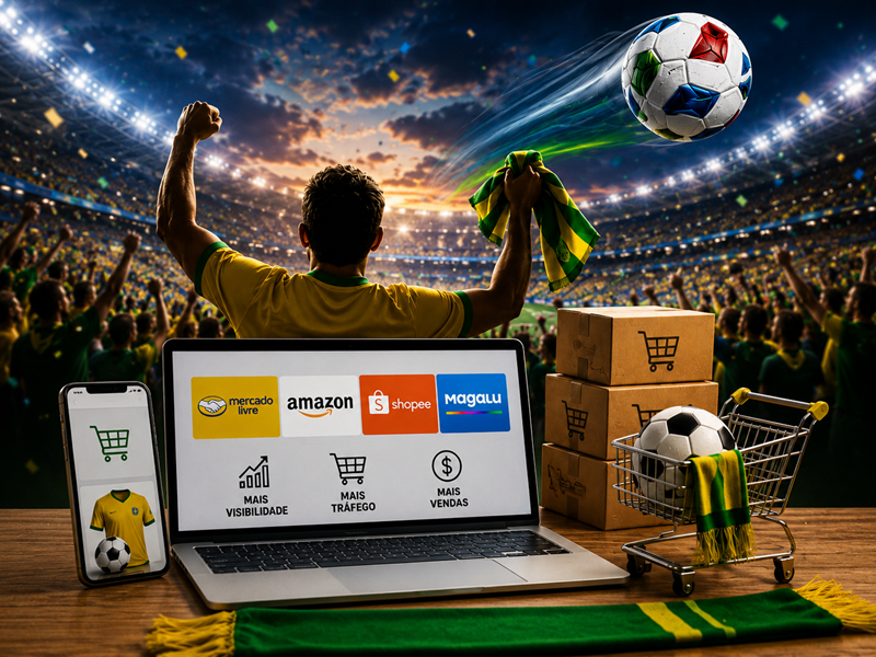Imagem do Post: Copa do Mundo 2026: o apito Inicial para um boom de vendas nos marketplaces
